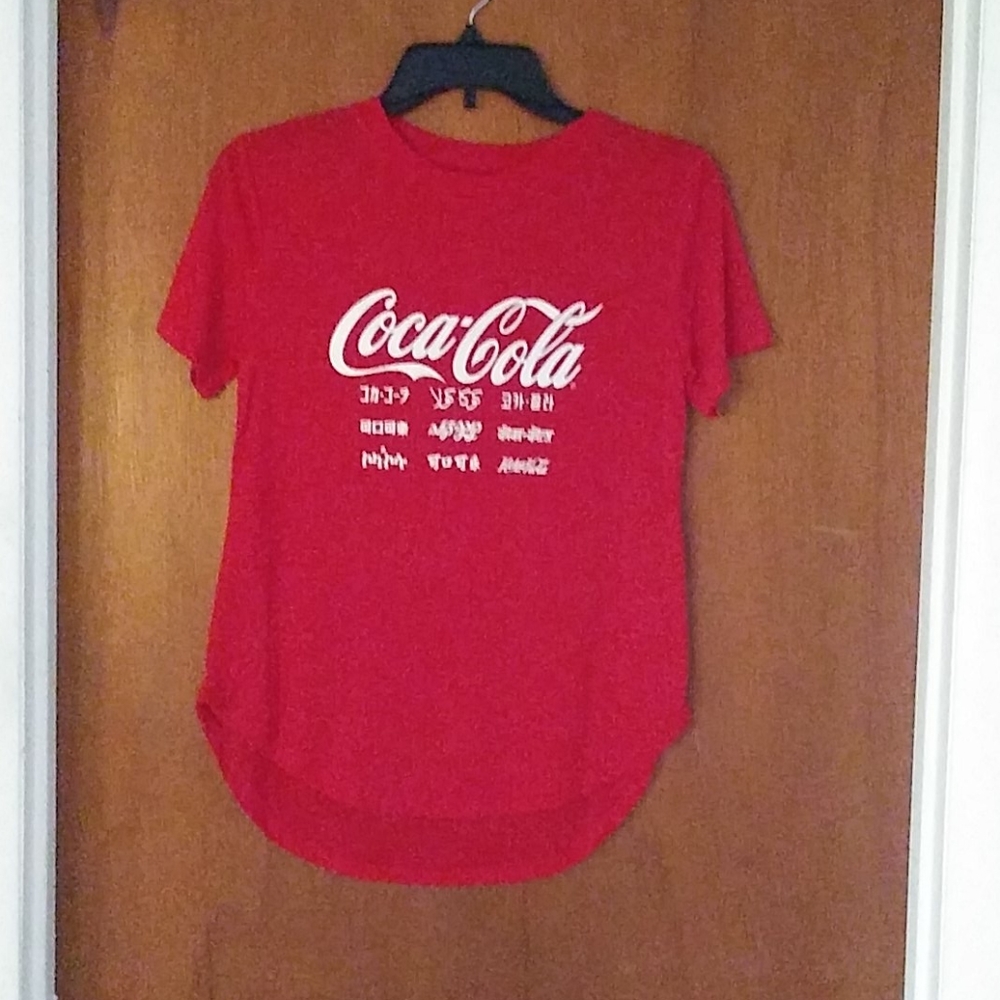 Coca-Cola red t shirt